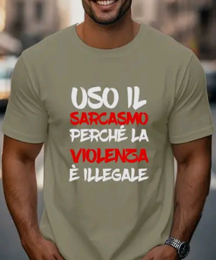 💥 T-SHIRT STILE E AUTOIRONIA 💥