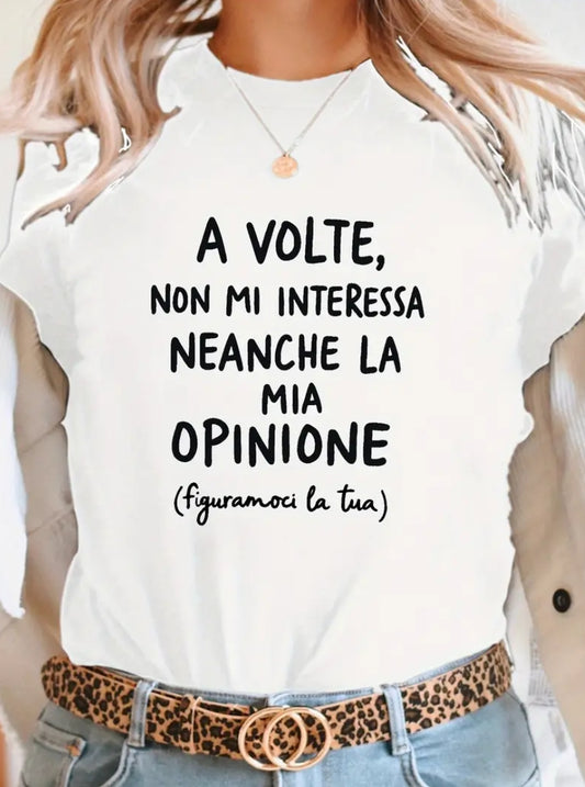 💥A VOLTE, NON MI INTERESSA NEANCHE LA MIA OPINIONE (FIGURIAMOCI LA TUA)